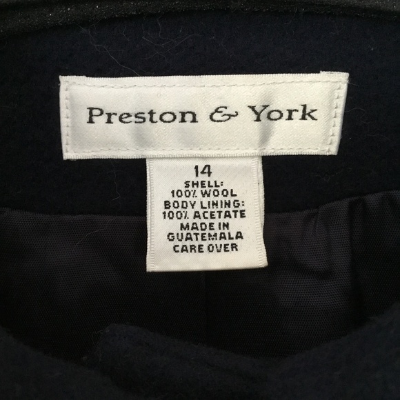 Blue Wool Coat - Picture 6 of 10